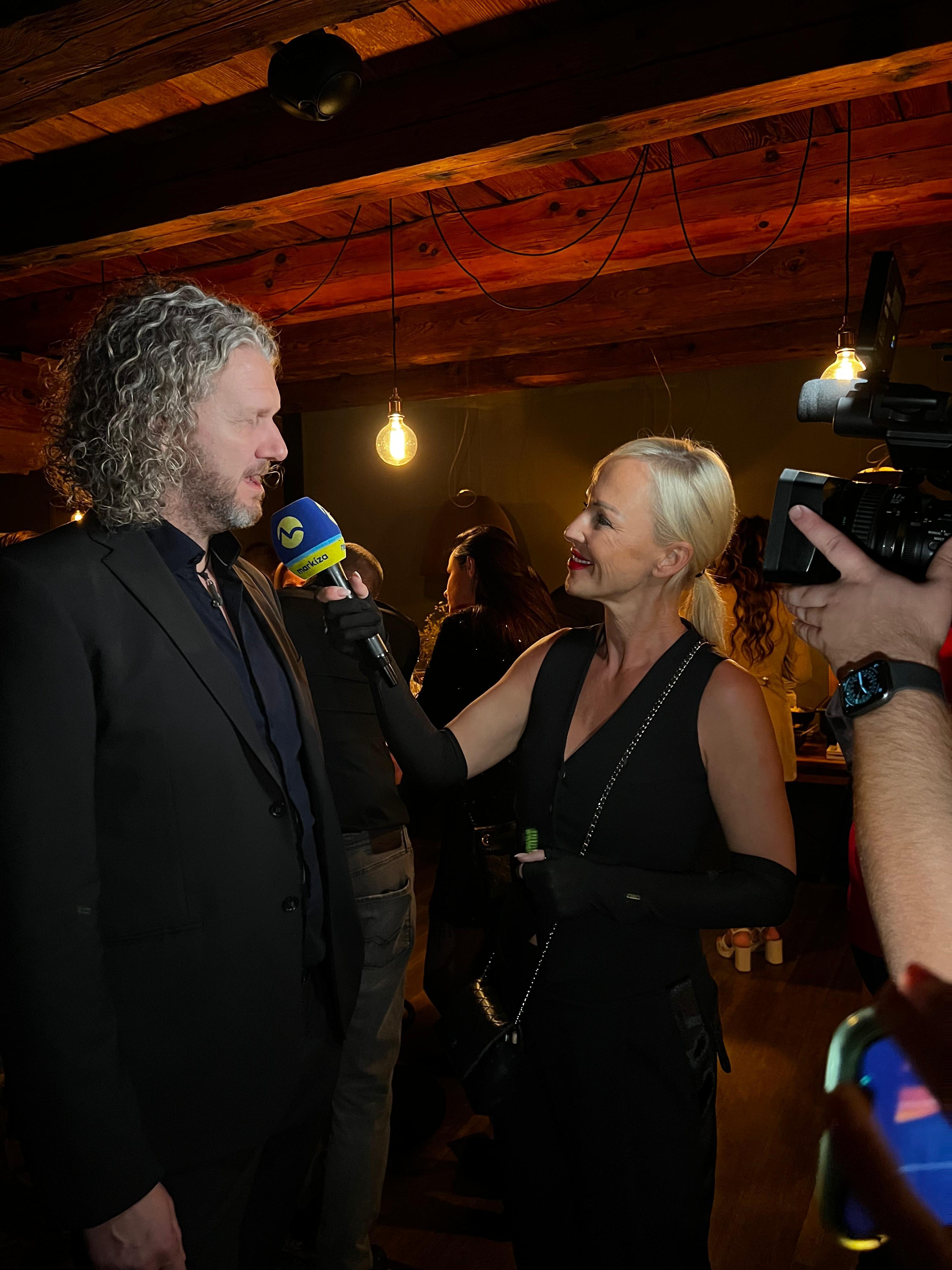 Rozhovor pro TV Markíza